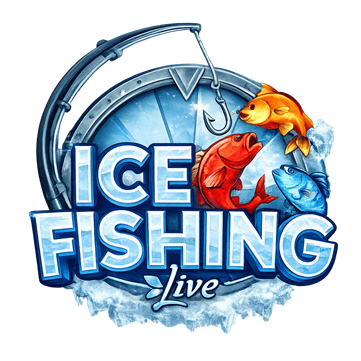 Ice Fishing téli horgászat nyerőgép jég alatt rejtett nyereményekkel